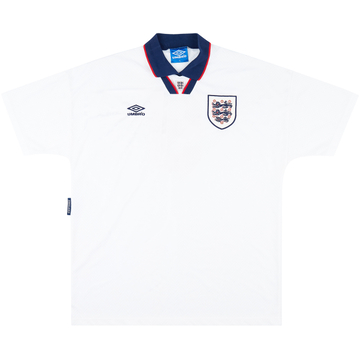 1993-95 England Maillot domicile #9 - 9/10 - (XL)