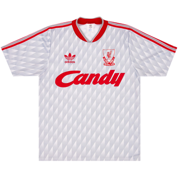1989-91 Liverpool maillot extérieur - 6/10 - (S)