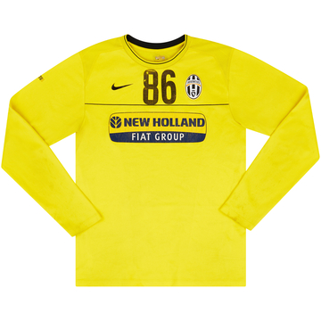 2009-10 Juventus Dotation joueur Maillot d'entraînement ML #86 - 5/10 - (M)