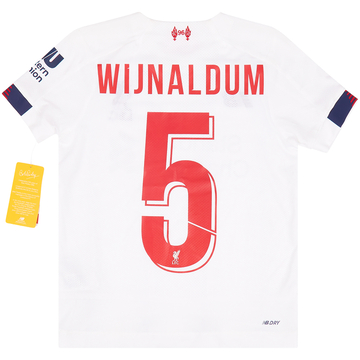 2019-20 Liverpool Maillot extérieur Wijnaldum #5 Garçon S