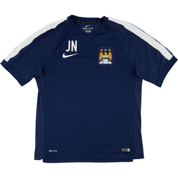 2014-15 Manchester City Maillot d'entraînement Édition Staff (JN) - 9/10 - (M)