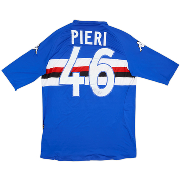2006-07 Sampdoria Maillot domicile Version joueur Pieri #46 - 5/10 - (XL)