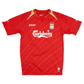 2005-06 Liverpool CL Maillot domicile - 6/10 - (S)