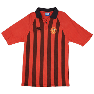 1994-96 Manchester United Umbro Polo coton - 6/10 - (L)