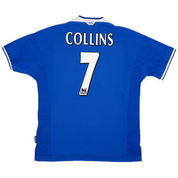 1999-00 Everton Maillot domicile Collins #7 - 7/10 - (XL)
