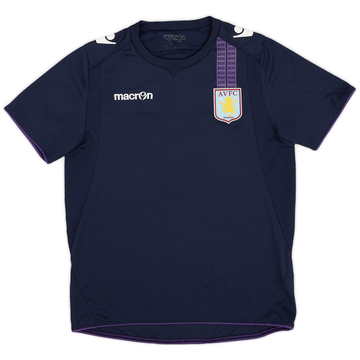 2012-13 Aston Villa Macron Maillot d'entraînement - 8/10 - (XS)