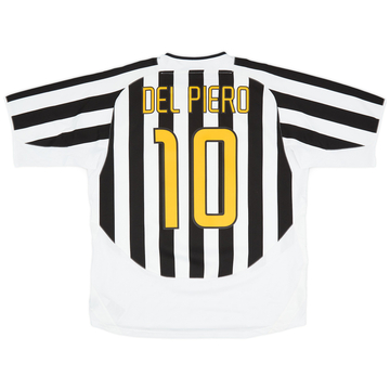 2003-04 Juventus Home Shirt Del Piero #10