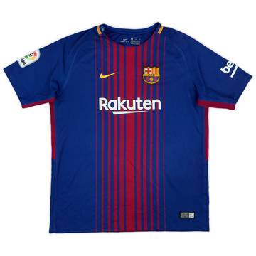 2018-19 Barcelona Maillot domicile - 8/10 - (XL.Boys)