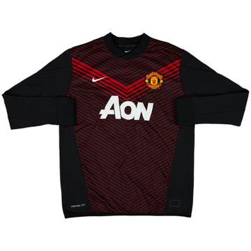 2013-14 Manchester United Nike Haut d'entraînement - 8/10 - (XL)