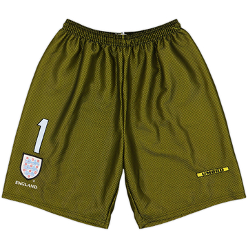 1998-99 England Short GK Version Joueur #1 - 10/10 - (XL)