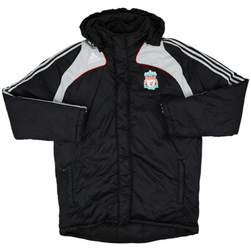 2008-09 Liverpool adidas Doudoune de banc - 9/10 - (L/XL)
