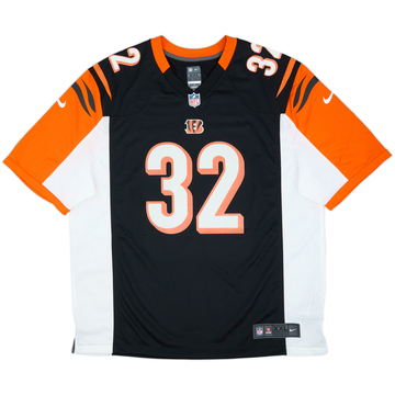 2014-17 Cincinnati Bengals Hill #32 Nike Maillot Domicile Game - 5/10 - (XXL)