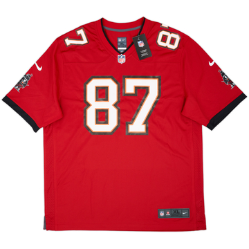 Maillot 2020-21 Tampa Bay Buccaneers Gronkowski #87 Nike Game Home (XL)
