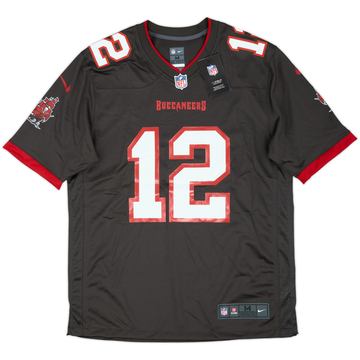 2020-22 Tampa Bay Buccaneers Brady #12 Nike Maillot Game Alternate (M)