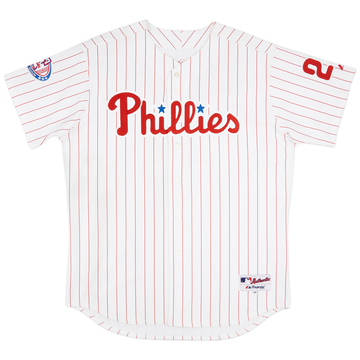 2004 Philadelphia Phillies Thome #25 Maillot domicile authentique Majestic (Excellent) XXL