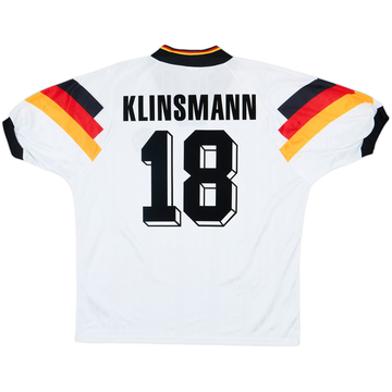 1992-94 Germany Maillot domicile Klinsmann #18