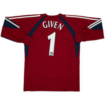 2003-04 Newcastle GK Maillot Given #1 - 7/10 - (XL.Boys)