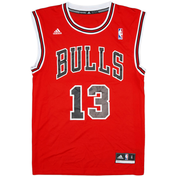 2010-14 Chicago Bulls Noah #13 adidas Maillot extérieur - 9/10 - (S)