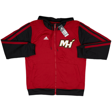 2013-14 Miami Heat adidas Sweat à capuche zippé (L)