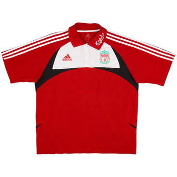 2007-08 Liverpool adidas Polo - 7/10 - (L)