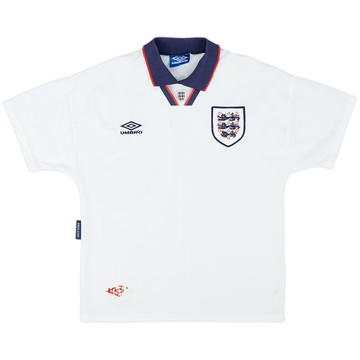 1993-95 England Maillot domicile - 5/10 - (M)