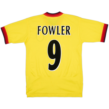 1997-99 Liverpool Maillot extérieur Fowler #9 - 7/10 - (Y)