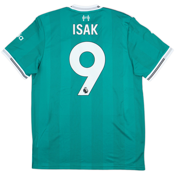 2025-26 Liverpool Troisième Maillot Authentique Isak #9 - 10/10 - (L)