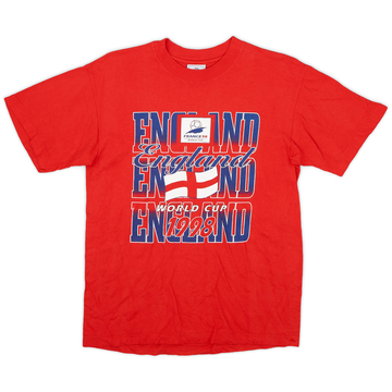 1998 Angleterre World Cup Maillot de loisirs - 8/10 - (M)
