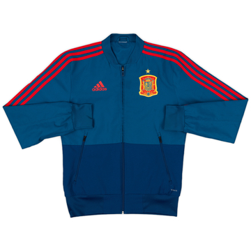 2017-18 Spain adidas Veste de survêtement - 8/10 - (S)