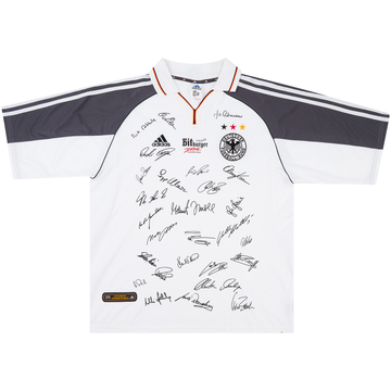 Maillot domicile Germany 2000-02 signé par l'équipe - 8/10 - (XL)