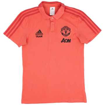 2018-19 Manchester United adidas Polo - 9/10 - (S)