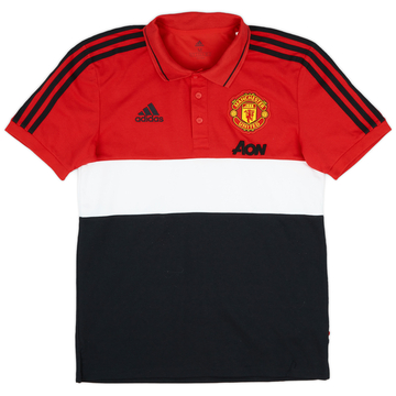 2019-20 Manchester United adidas Polo - 9/10 - (M)
