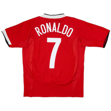 2004-06 Manchester United Maillot domicile Ronaldo #7 - 6/10 - (M)