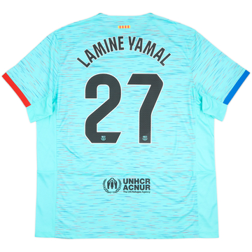 2023-24 Barcelona Maillot third Lamine Yamal #27 - 8/10 - (XXL)