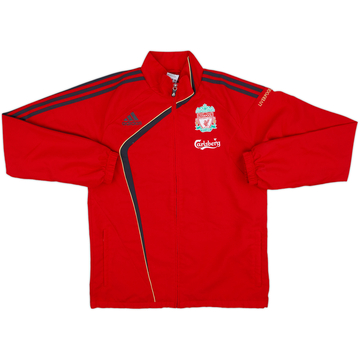 2009-10 Liverpool adidas Veste de survêtement - 10/10 - (S)