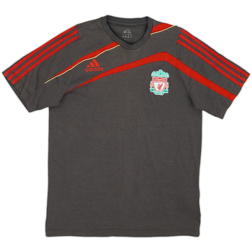 2009-10 Liverpool adidas T-shirt Coton - 5/10 - (S)