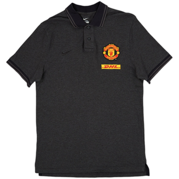 2012-13 Manchester United Nike Polo - État 9/10 - (L)
