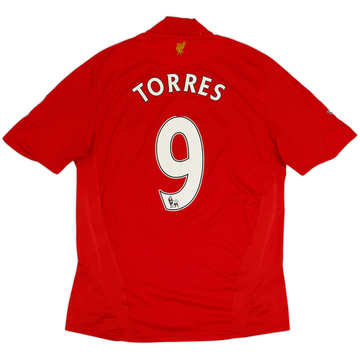 2008-10 Liverpool Maillot domicile Torres #9 - 5/10 - (M)