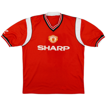 1984-86 Manchester United Maillot Domicile - 6/10 - (M)