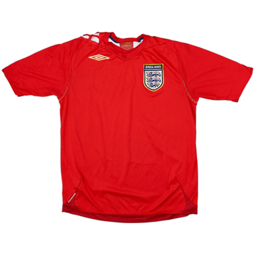 2006-08 England Maillot extérieur - 5/10 - (M)