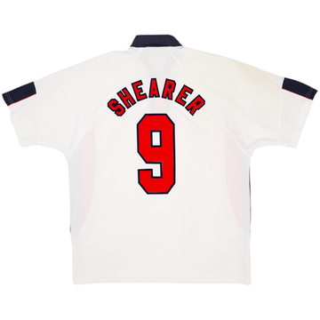 1997-99 England Maillot Domicile Shearer #9 - 5/10 - (XL)