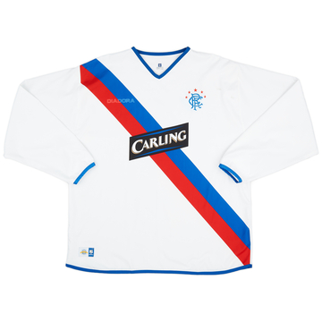 2004-05 Rangers Maillot extérieur L/S - 4/10 - (XXL)