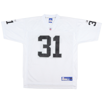 2004 Oakland Raiders Buchanon #31 Reebok maillot officiel extérieur (Excellent) XL