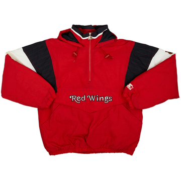 Années 90 Detroit Red Wings Starter Manteau de pluie 1/2 Zip - 8/10 - (L)