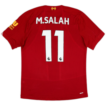 2019-20 Liverpool 'Champions' Maillot domicile M.Salah #11 - 5/10 - (S)