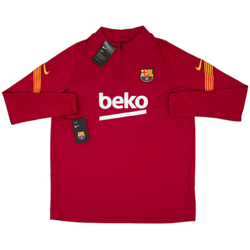 2020-21 Barcelona Nike Haut de training 1/4 zip (XL)