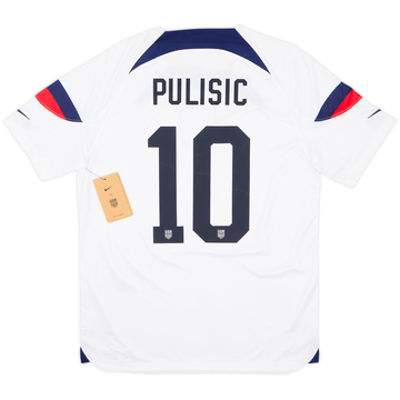 2022-23 USA Maillot domicile Pulisic #10 (M)