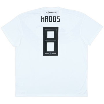 2018-19 Allemagne Maillot Domicile Kroos #8 (XXL)
