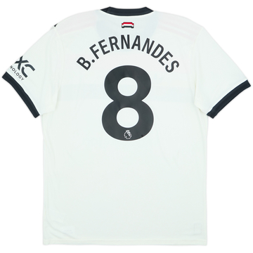 2024-25 Manchester United Maillot Third Authentique B.Fernandes #8 (XL)