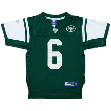 2009-11 New York Jets Sanchez #6 Reebok Maillot Domicile - 9/10 - (S.Boys)
